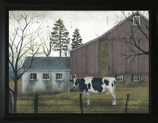 Holstein - Billy Jacobs 15.5" x 19.5" Framed Art