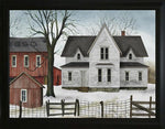 1890 Farmhouse - Billy Jacobs 15.5" x 21.5" Framed Art