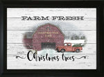 Farm Fresh Christmas Trees - Billy Jacobs 15.5" x 19.5" Framed Art