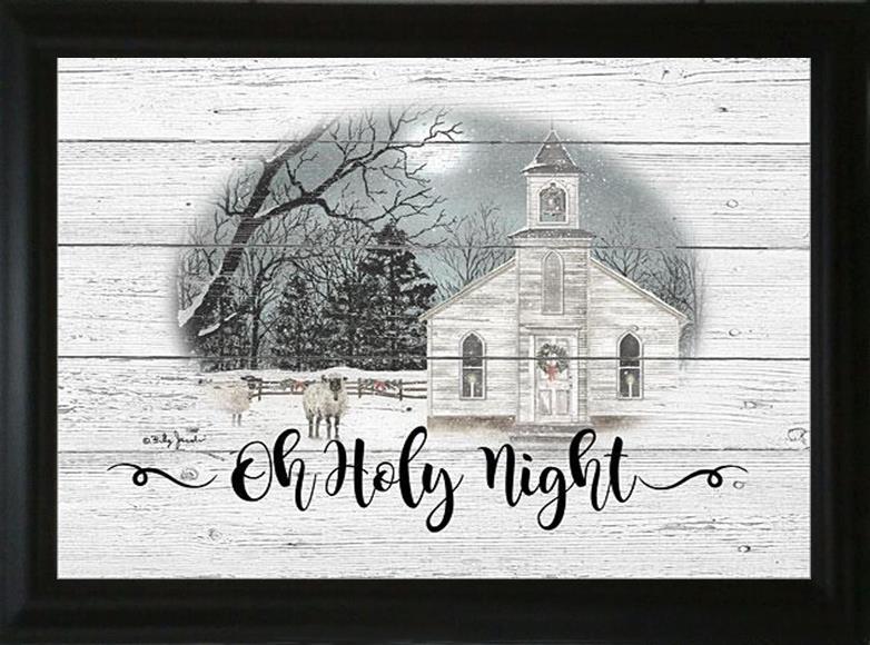 Oh Holy Night - Billy Jacobs 15.5" x 19.5" Framed Art