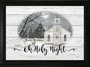Oh Holy Night - Billy Jacobs 15.5" x 19.5" Framed Art