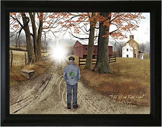 Billy's Final Road Home - Billy Jacobs 15.5" x 21.5" Framed Art