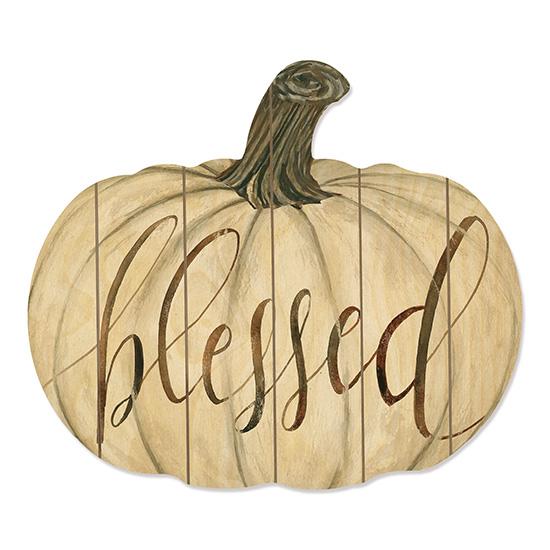Blessed Pumpkin Cut Out - Billy Jacobs 17" x 15"